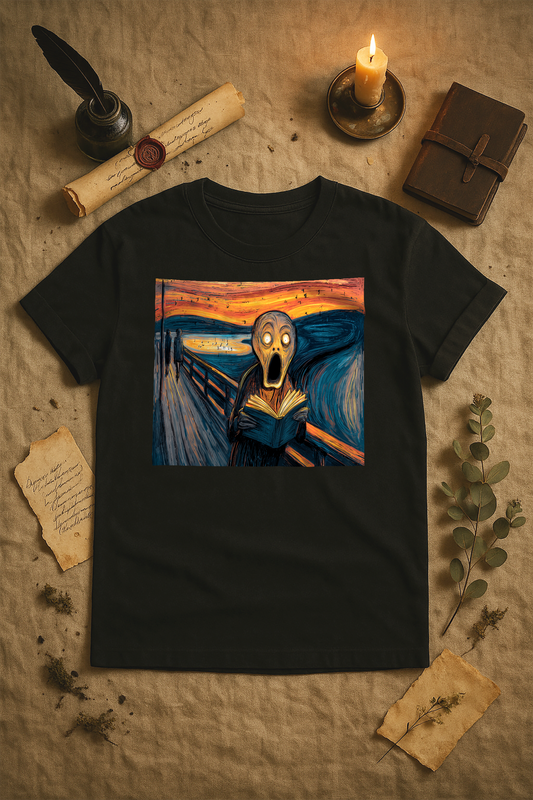 "Cliffhanger 01" β Unisex Garment-Dyed Heavyweight T-Shirt