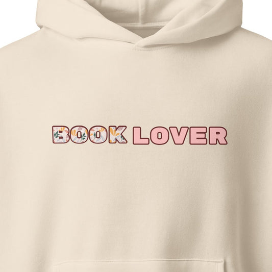 BookLover Oversized heavyweight hoodie