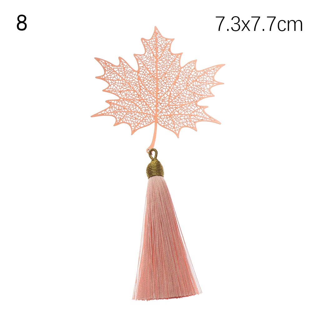 Whispered Wings – Golden Metal Bookmark