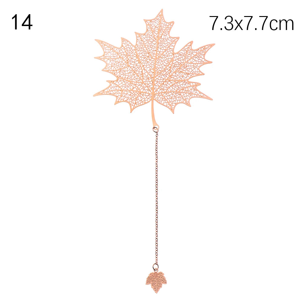 Whispered Wings – Golden Metal Bookmark