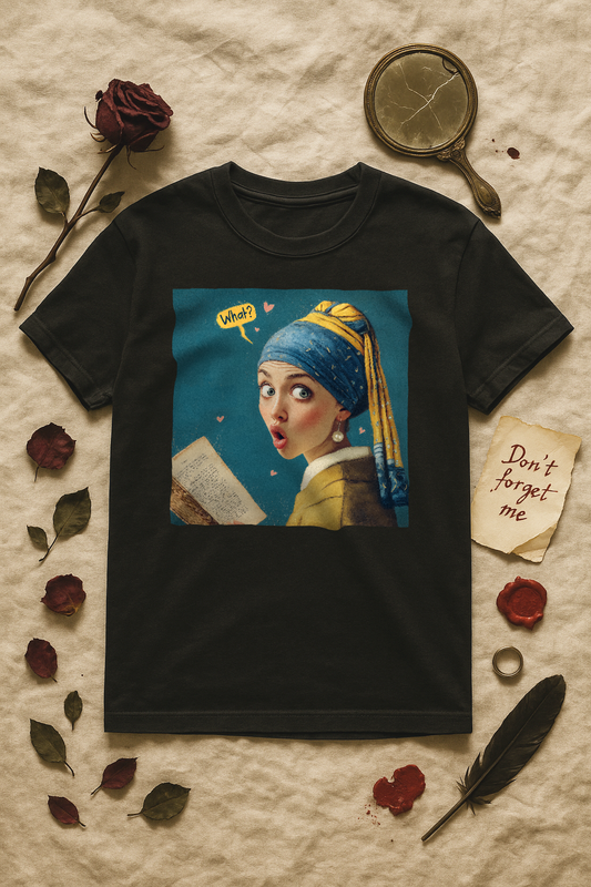"The Reader 01" – Unisex Garment-Dyed Heavyweight T-Shirt